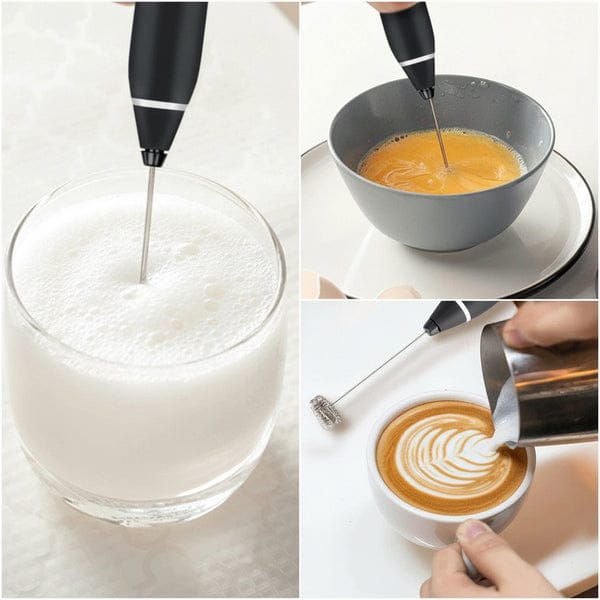 2 In 1 Electric Coffee Beater - Milk Frother And Egg Whisk - USB Electric Rechargeable Kitchen Tool For Versatile Mixing And Frothing - Image 2