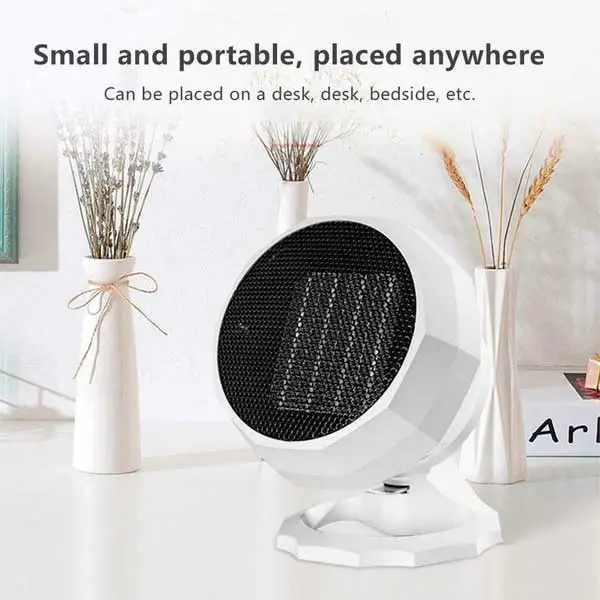 Miniature heater model WG-089.. Flexible 1800W Portable Electric Heater Fan Winter Warm Hot Fan Home Office Winter Warmer(random color ) - Image 2