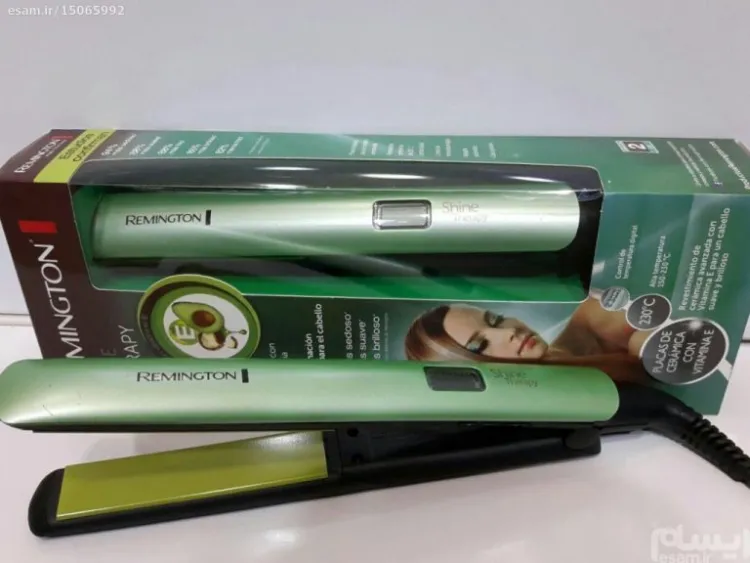 Remington hair straightener Shine Therapy Hair Straightener Flat Iron Floating Ceramic LCD Straightening Irons - Image 2