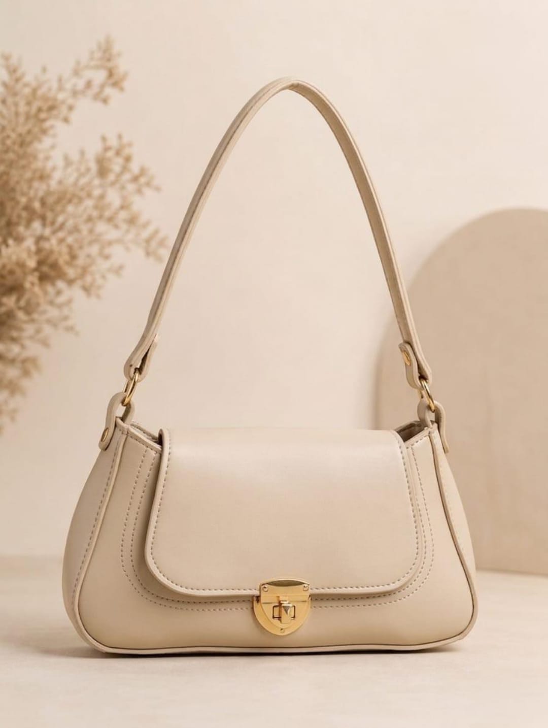 Classic Flap Shoulder Purse for Women – Premium Leather Look Handbag - Image 2