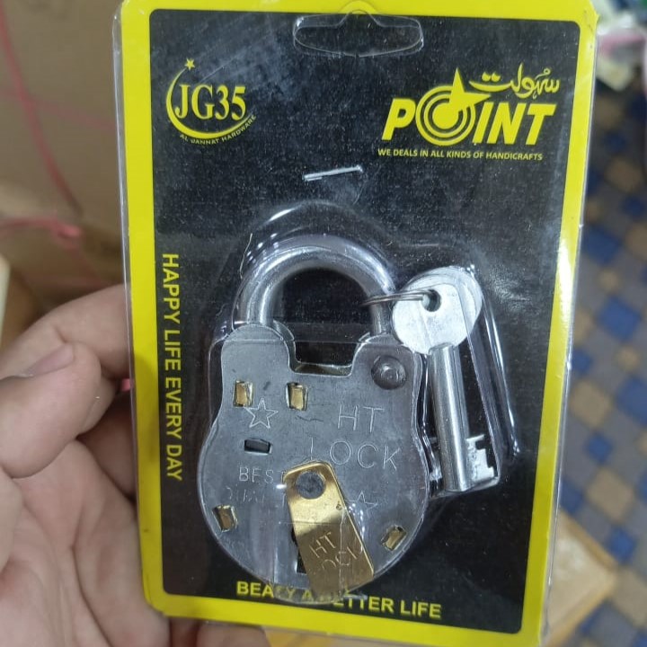 HT Lock JG-35 - Heavy Duty Security Lock Durable Mechanical Hardware Device High Performance Protection Safety Lock For Doors And Gates - Image 3