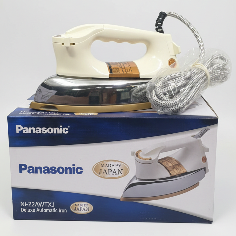 Panasonic Style Deluxe Automatic Electric Iron – Heavy Weight | Non-Stick Soleplate - Image 5