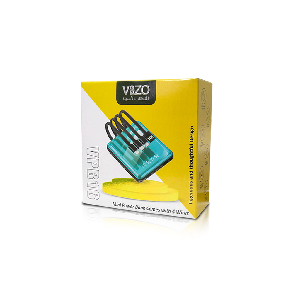 VIZO VPB -16 FAST Powerbank for smartphones, speakers & rechargeables - Image 2