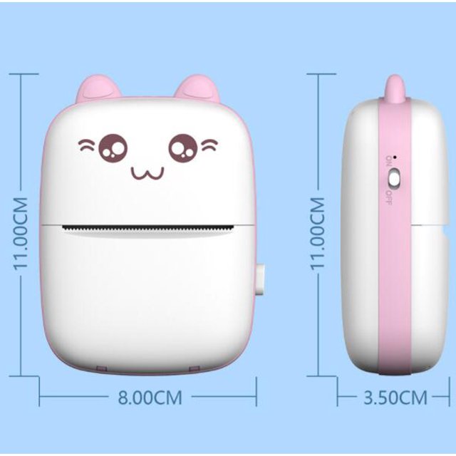 Mini Portable Pocket Thermal Printer (Random Color) - Image 5