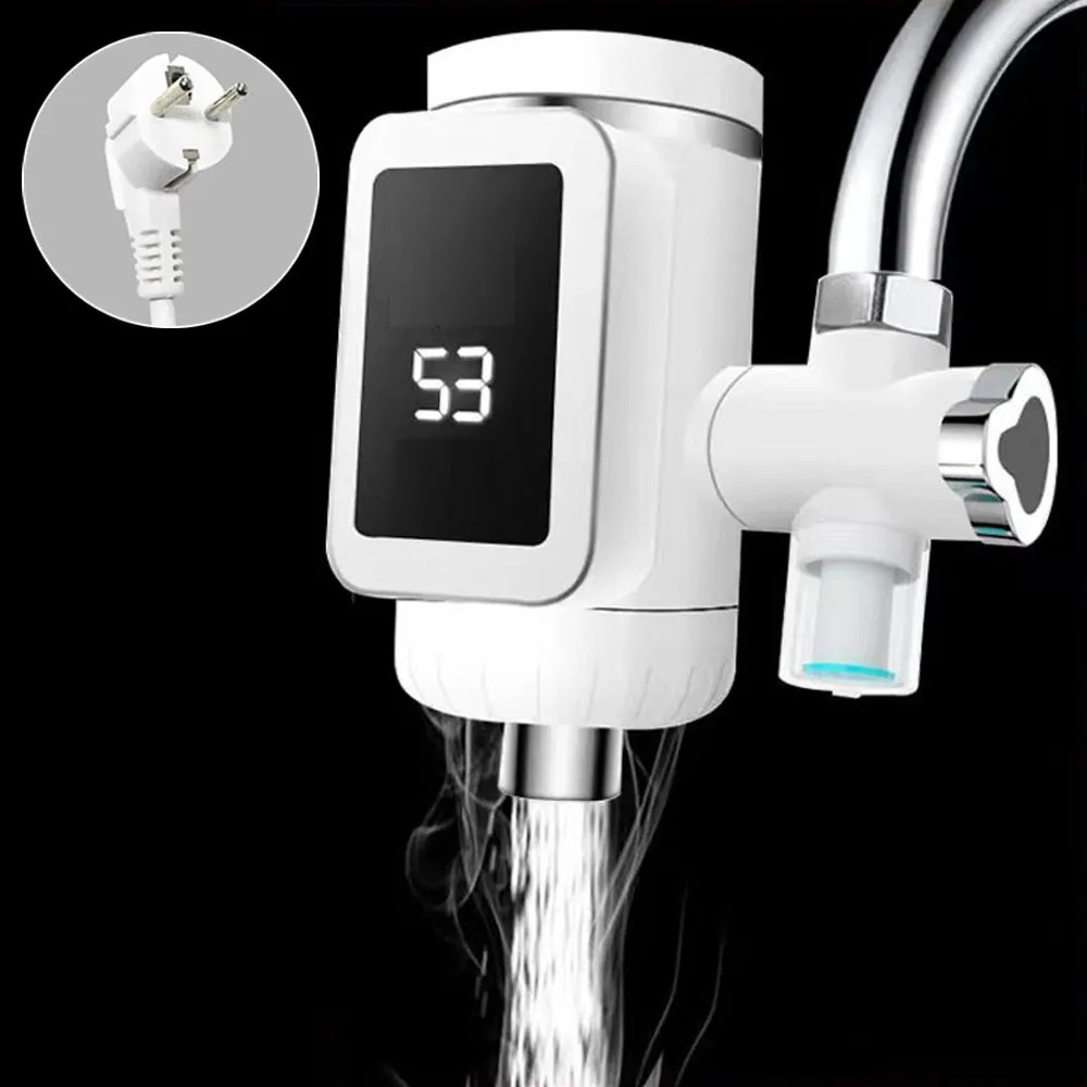 3000W Water Heater Faucet – Instant Heating Tap with Grow Free Installation for Home and Kitchen Use - Image 3