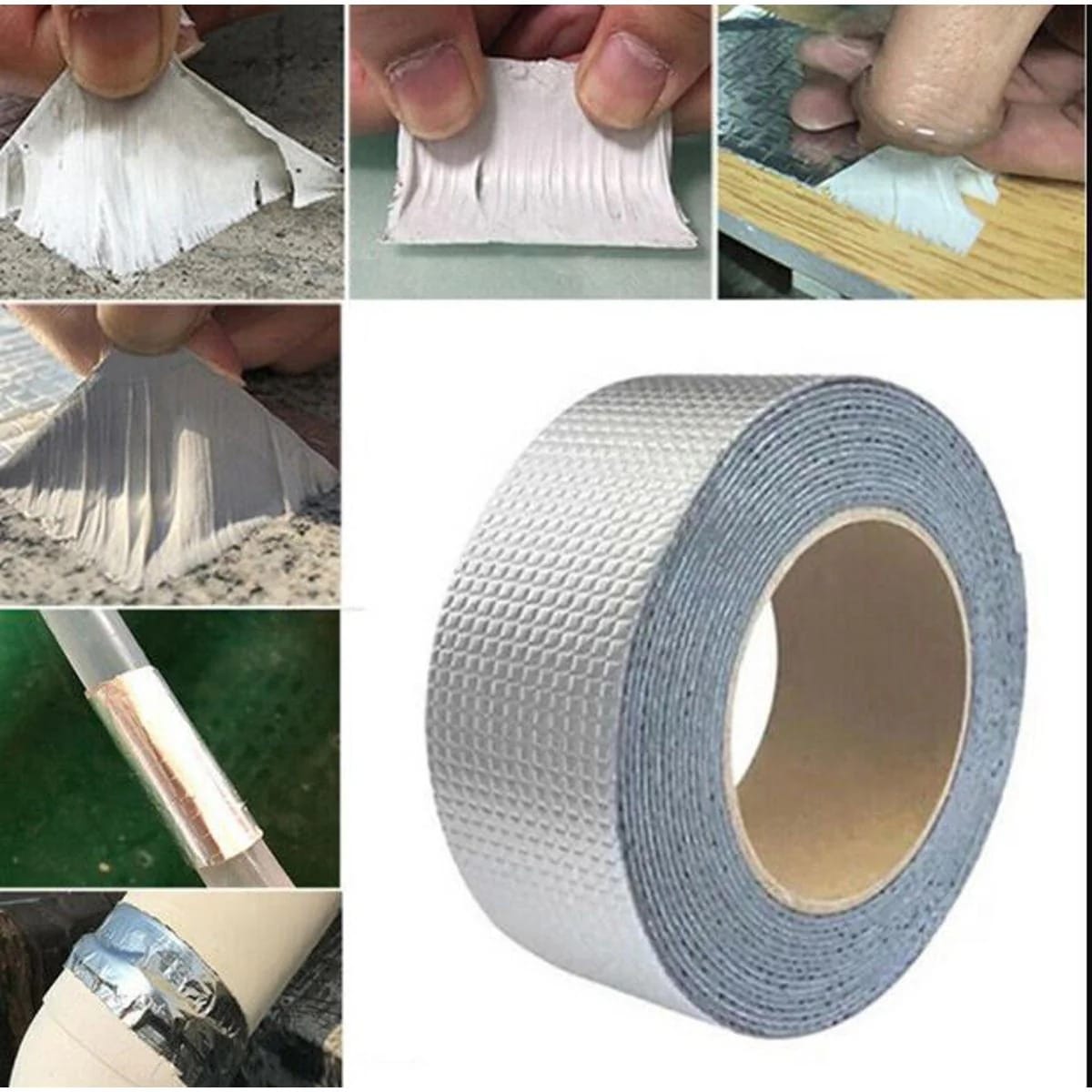 Heavy Duty Aluminum Foil Butyl Waterproof Repair Tape - Image 4
