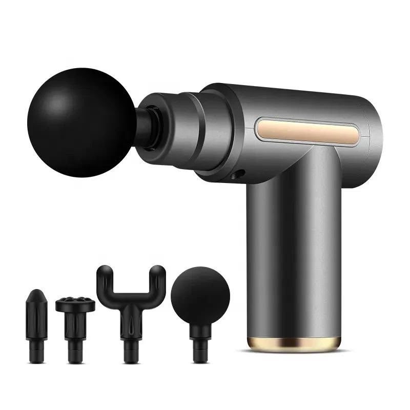 Portable Rechargeable Deep Tissue Massage Gun With Multiple Massage Heads For Muscle Relaxation - Image 3