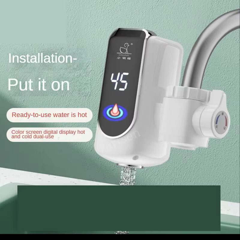 3000W Electric Water Heater Tap Instant Hot Water Faucet Heater Cold Heating Faucet Tankless Instantaneous Water Heater (Random Color) - Image 4