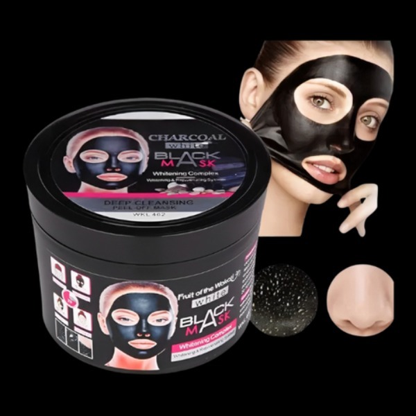 Wokali Blackhead Remover Peel Off Mask Liquid 300ml Deep Cleansing Formula - Image 2
