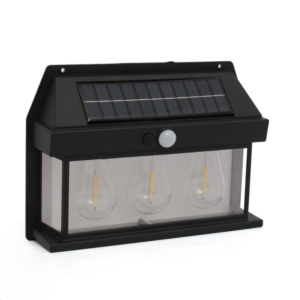 Solar Interaction Wall Lamp Outdoor Motion Sensor Light Solar Powered LED Wall Light Waterproof