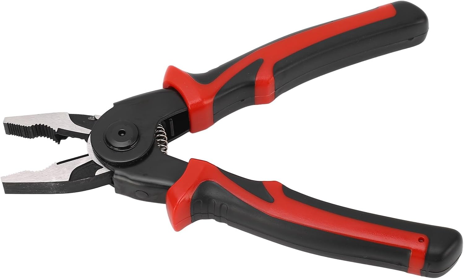 5 in 1 Portable Tool Steel Wire Cutters, 5 Replaceable Heads, Anti Slip TPR Handle, Combination Pliers for Leather Plastic Thin Metal Cutting, Bending, Trimming - Image 4