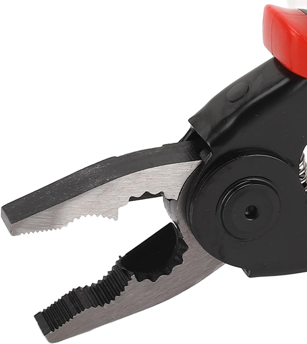 5 in 1 Portable Tool Steel Wire Cutters, 5 Replaceable Heads, Anti Slip TPR Handle, Combination Pliers for Leather Plastic Thin Metal Cutting, Bending, Trimming - Image 5
