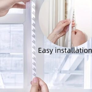5 Meter Self Adhesive Door Seal Strip Weatherproof Door & Window Gap Sealing Tape
