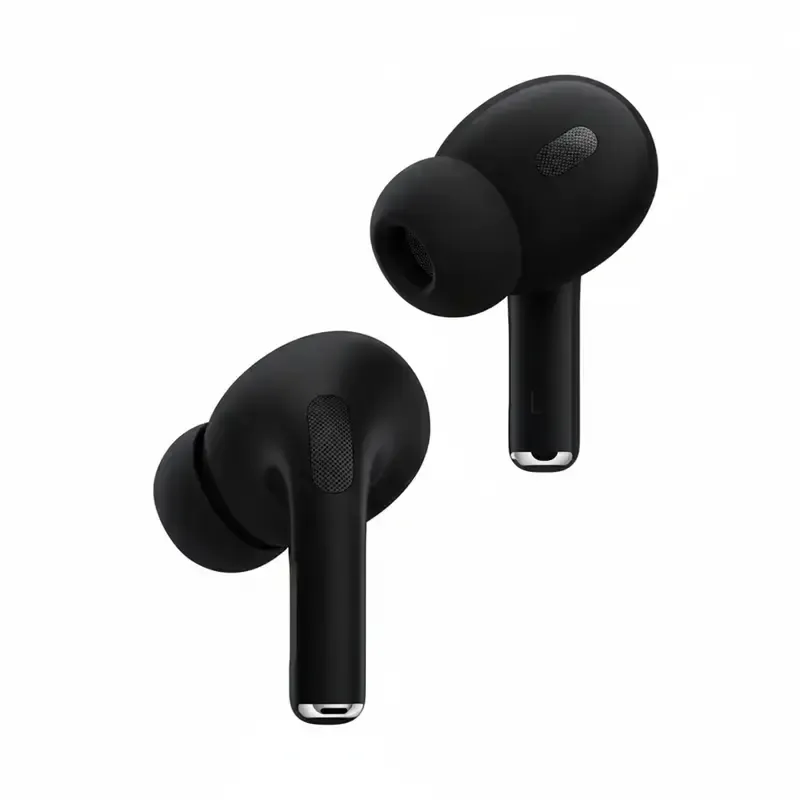 Black AirPods Pro 2 Wireless Bluetooth Earbuds With Charging Case - Image 4