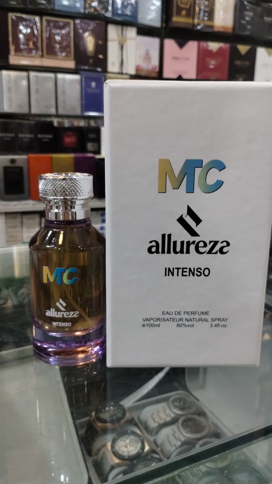 MTC Allureza Intenso Perfume Bold Elegance In Every Spray Premium Long Lasting Fragrance | 100ml - Image 5