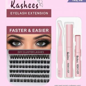 Kashee's 4 In 1 Permanent Eyelash Extension Set Professional Lash Kit | Mix Size