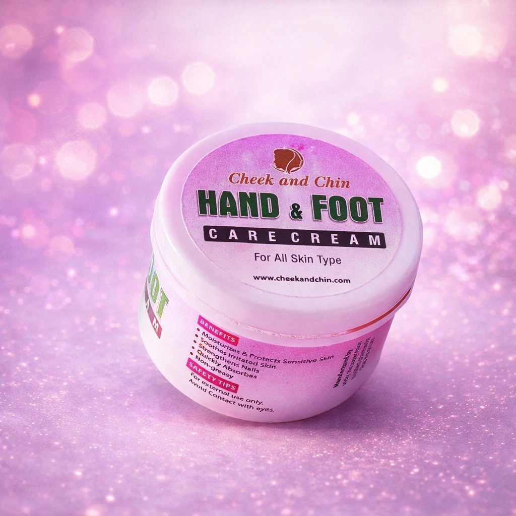 Cheek & Chin Hand & Foot Care Cream Moisturizing Repair Cream For Dry & Rough Skin - 100ml - Image 2