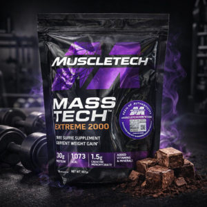 Muscletech Mass Tech Extreme 2000 Dietary Supplement Heavy Weight Gainer – 907gm