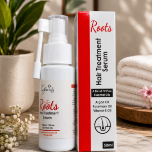 Glowrify Roots Hair Treatment Serum - Nourishing Scalp And Root Care Serum Designed For Healthier Looking Hair - 50ML