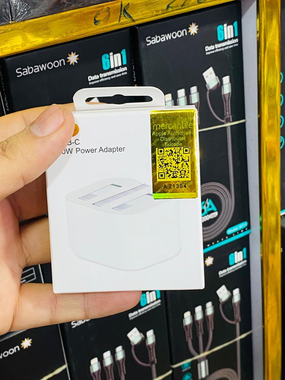 Apple 20W USB-C Power Adapter 3-Pin Original NFC Enabled Fast Charger - Image 4