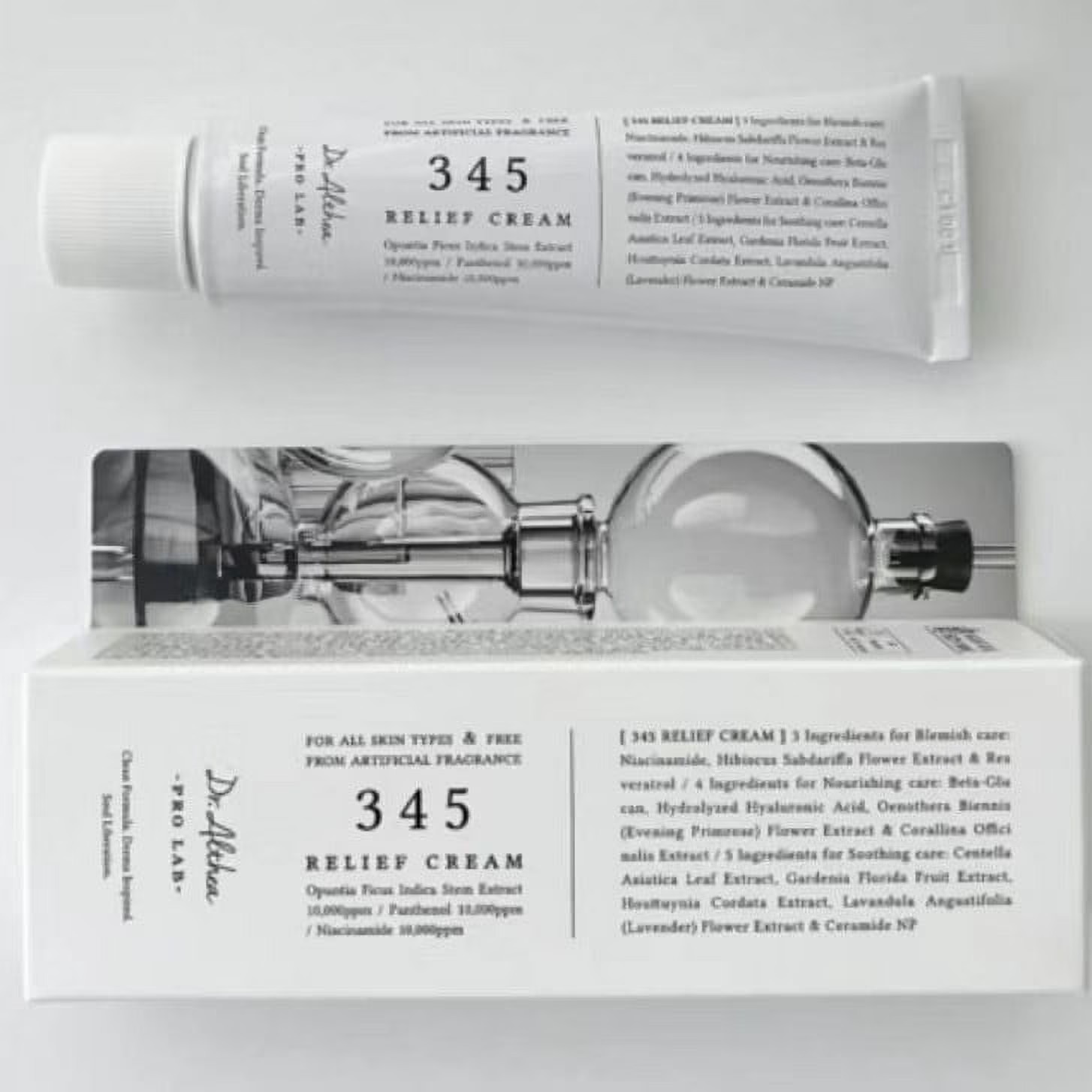 Dr Althea 345 Relief Cream Gentle Soothing Daily Skincare Made In Korea For Sensitive And Irritated Skin | 50ml - Image 4
