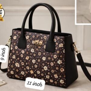 Women’s Shoulder Bag With Vibrant Floral Print And Practical Detachable Shoulder Strap