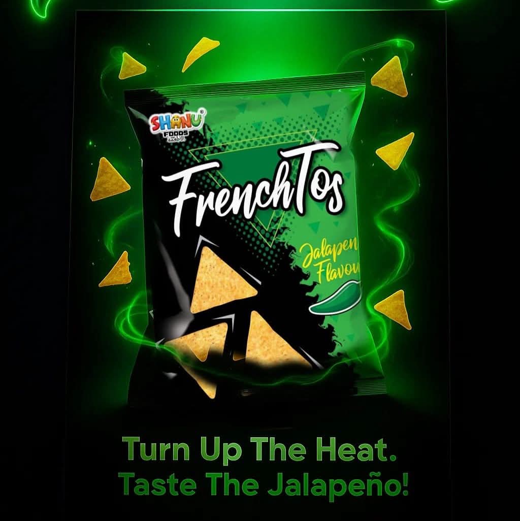 Shanu French Tos | Crispy Crunchy Snack | Bold Flavor | 1CTN x48PCS - Image 2