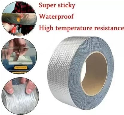 Heavy Duty Aluminum Foil Butyl Waterproof Repair Tape - Image 3