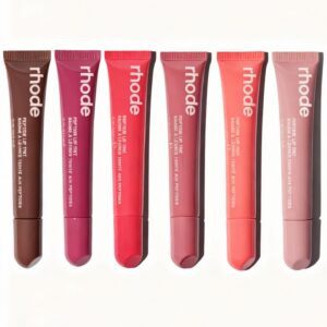 Rhode Peptide Lip Tint – Hydrating Glossy Lip Balm Pack of 8 Shades