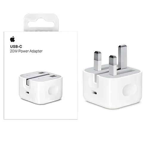 Apple 20W USB-C Power Adapter 3-Pin Original NFC Enabled Fast Charger