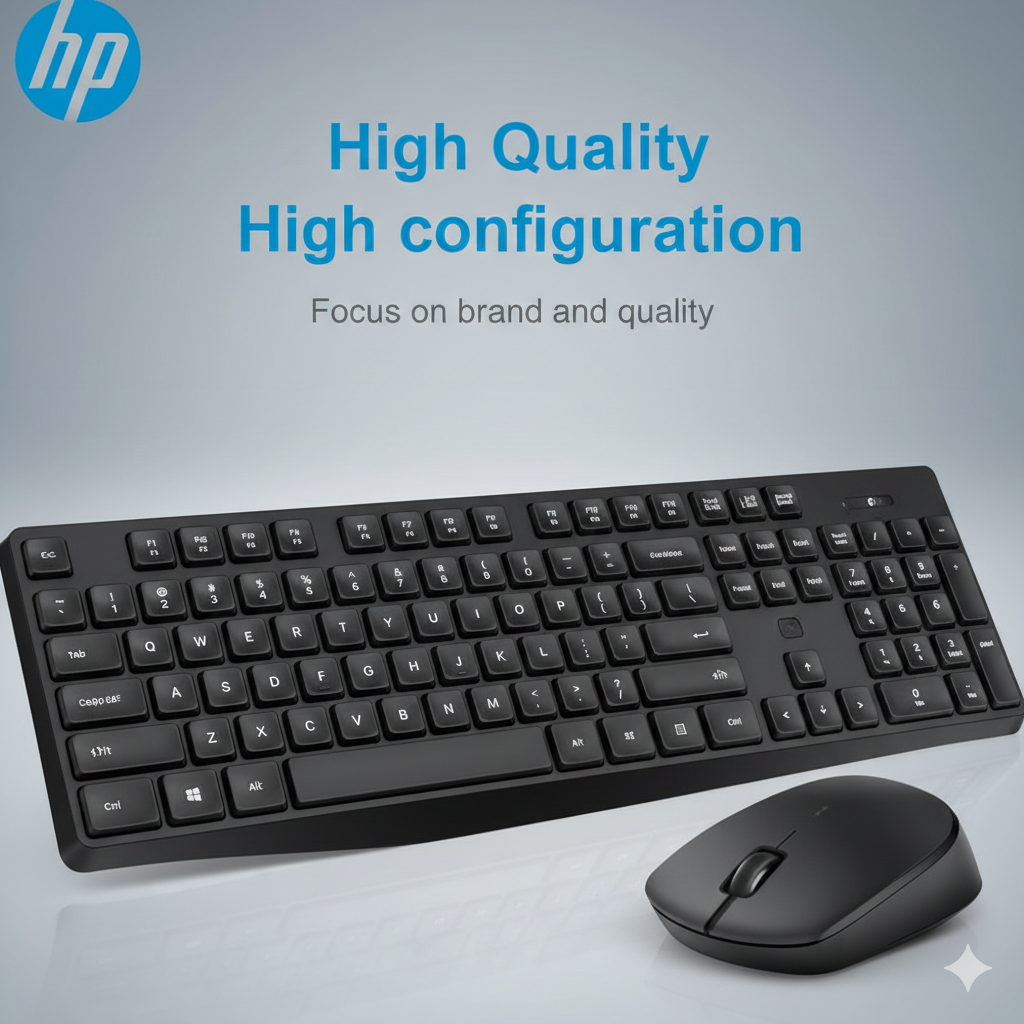 Hp Wireless Keyboard Mouse Combo CS-700 (High Copy)