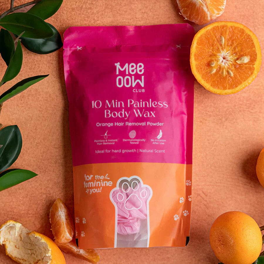 Meow Wax Powder - Buy 1 Get 1 Free Hair Removal Solution For Smooth Skin Easy And Painless Depilatory Treatment For Body And Face - Image 3