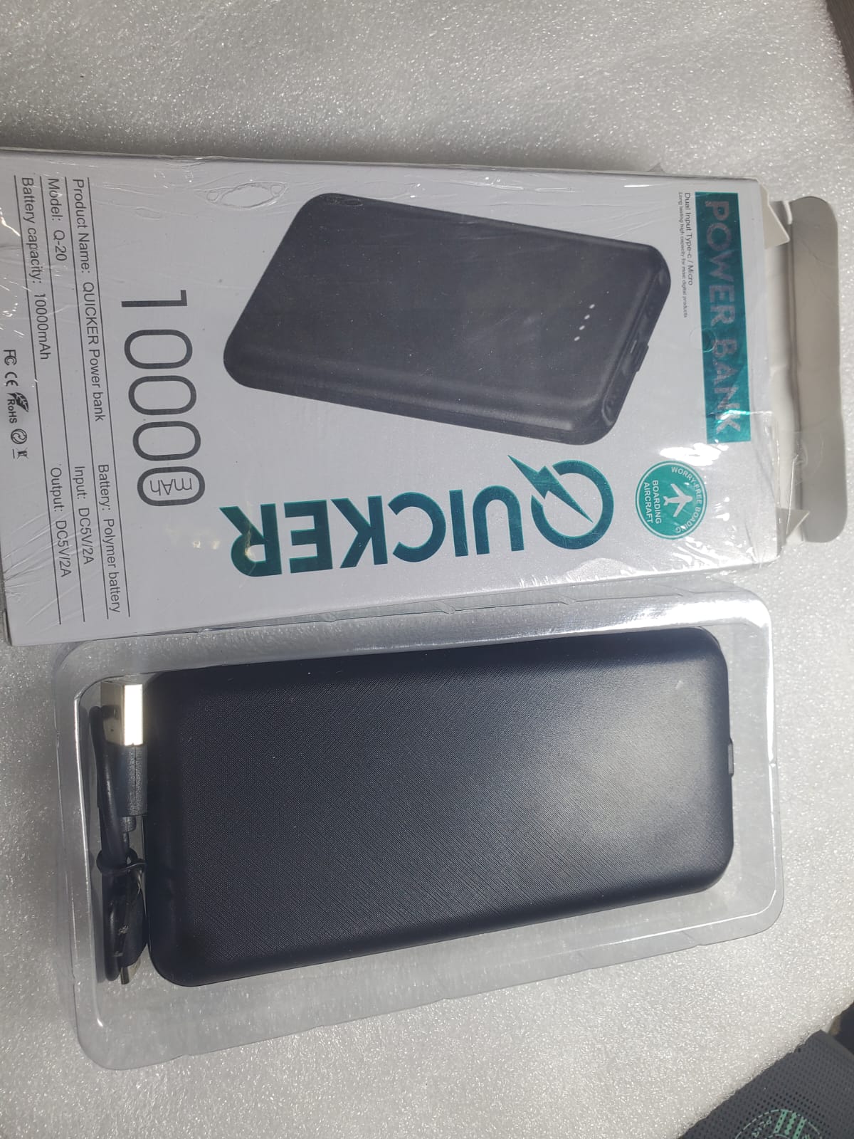 Quickar Power bank 10,000 mah - Image 4