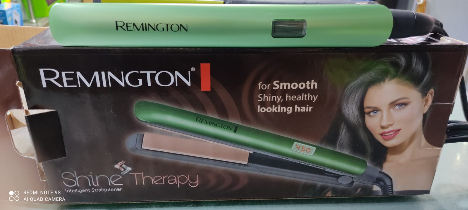 Remington hair straightener Shine Therapy Hair Straightener Flat Iron Floating Ceramic LCD Straightening Irons - Image 4