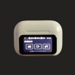 A9 Pro Digital Display Case Airpods  / ANC/ENC Touch Screen Wireless Earbuds