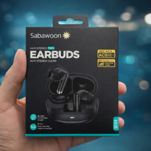 Sabawoon ST33 Wireless Earbuds Bluetooth 5.4 Hi-Fi Stereo TWS Earbuds