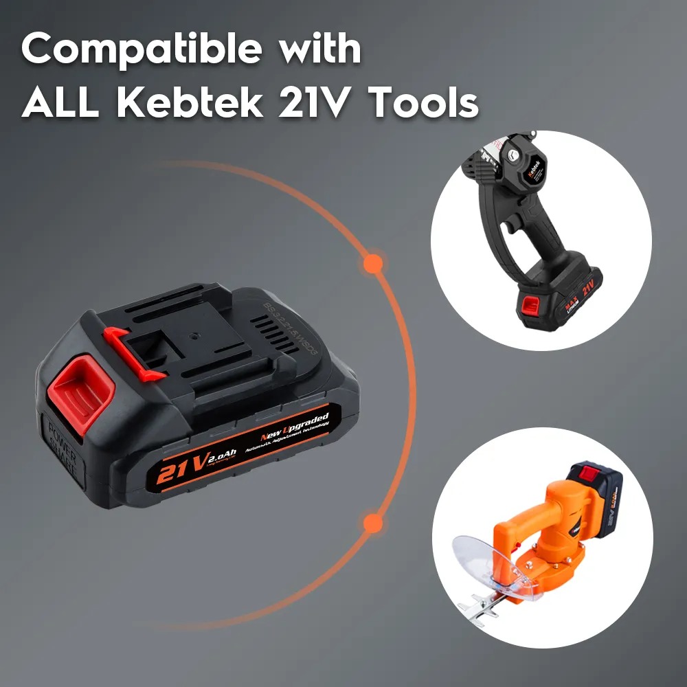 Universal 21V Lithium-Ion Battery Pack for Cordless Power Tools | Rechargeable High-Capacity Battery - Image 4