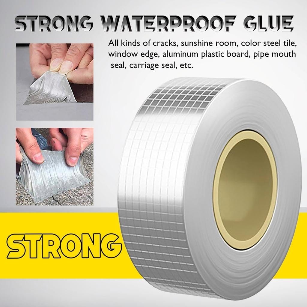 Heavy Duty Aluminum Foil Butyl Waterproof Repair Tape