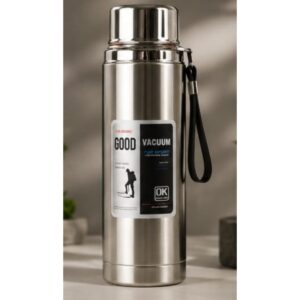 Premium 800ml/1000ml Stainless Steel Water Bottle – Leakproof Insulated Water Flask (Random Color)