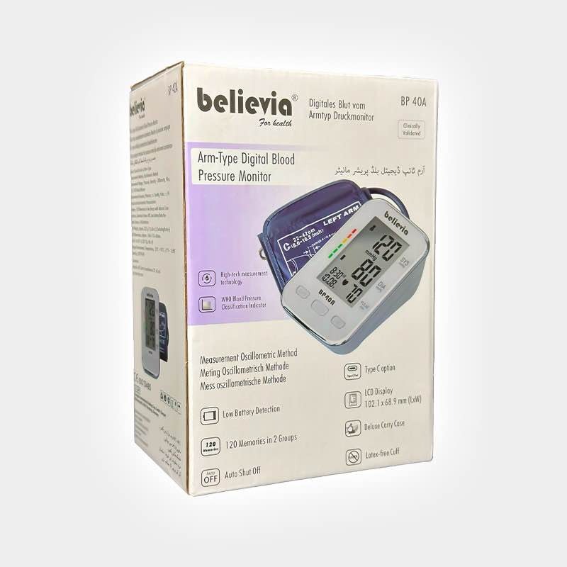 Digital Blood Pressure Monitor – Accurate BP & Pulse Checker DBP-1333 - Image 2