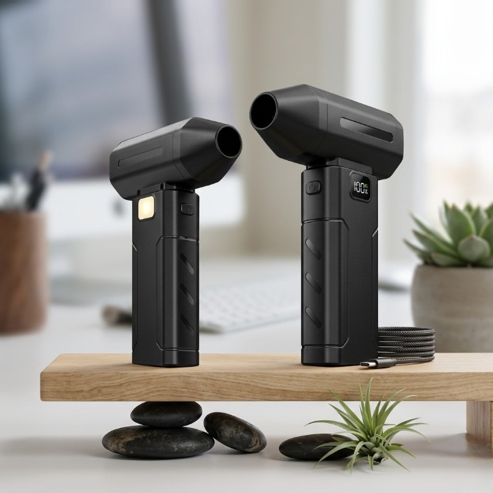 X8 Violent Fan Mini Jet Fan Handheld USB Rechargeable Brushless Powerful Airflow Fan - Image 3