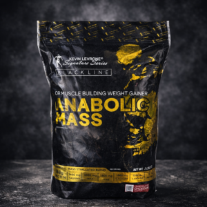 Kevin Levrone Signature Series Black Line Anabolic Mass Pro Muscle Building Weight Gainer – 2 LBS (908g)