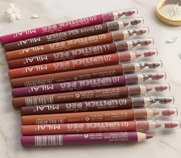 MILAI Jumboo Sharpner Pencil - Large Size Makeup Cosmetic Crayons Liner Smooth Application Precise Sharp Edge - Image 2