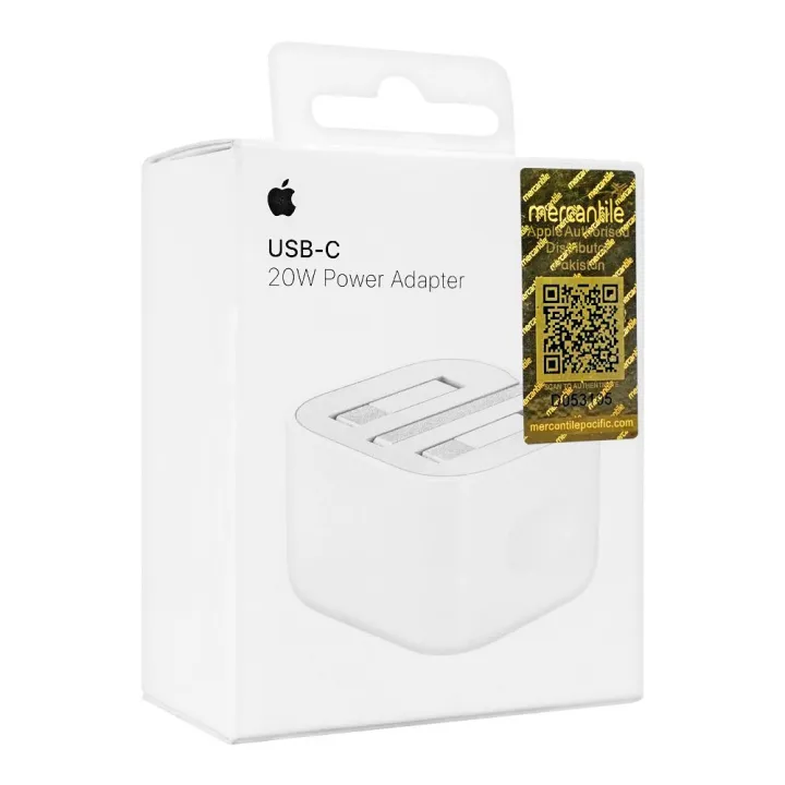 Apple 20W USB-C Power Adapter 3-Pin Original NFC Enabled Fast Charger - Image 3