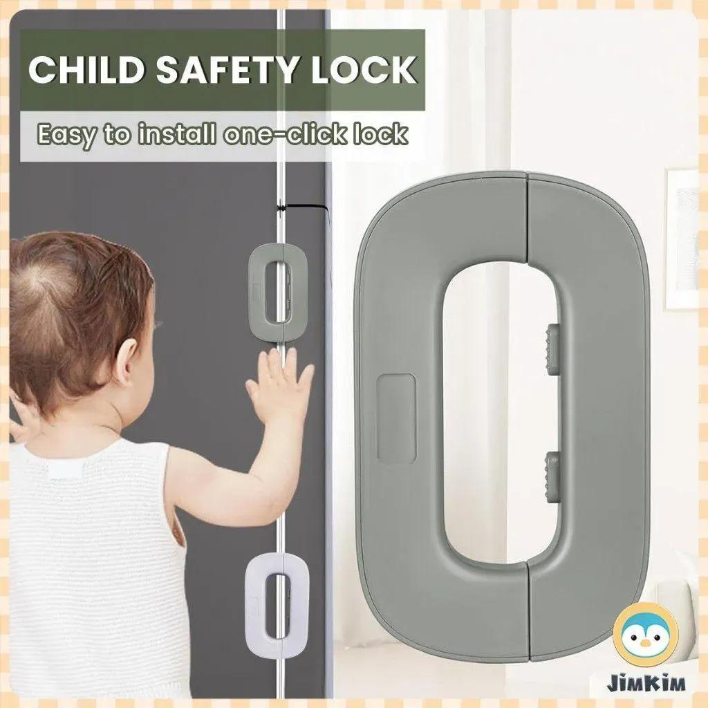 Refrigerator Lock For Child Safety - Durable Security Latch Guard Protector For Kitchen Appliance Doors Prevents Unauthorized Access And Opening - Image 2