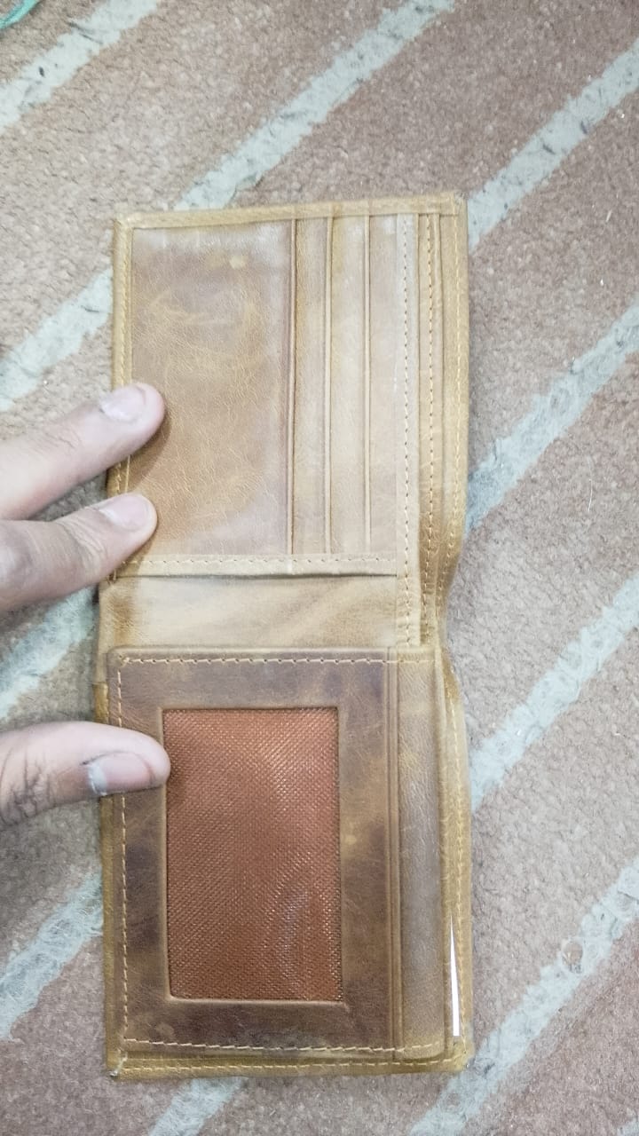 Genuine Leather Wallet for Men | Slim Bifold Design | Multiple Card Slots | Stylish & Durable Everyday Accessory - Image 3