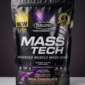 Mass Tech Advance Muscle Mass Gainer Powder 2LB | High-Calorie Weight Gainer for Muscle Size & Strength