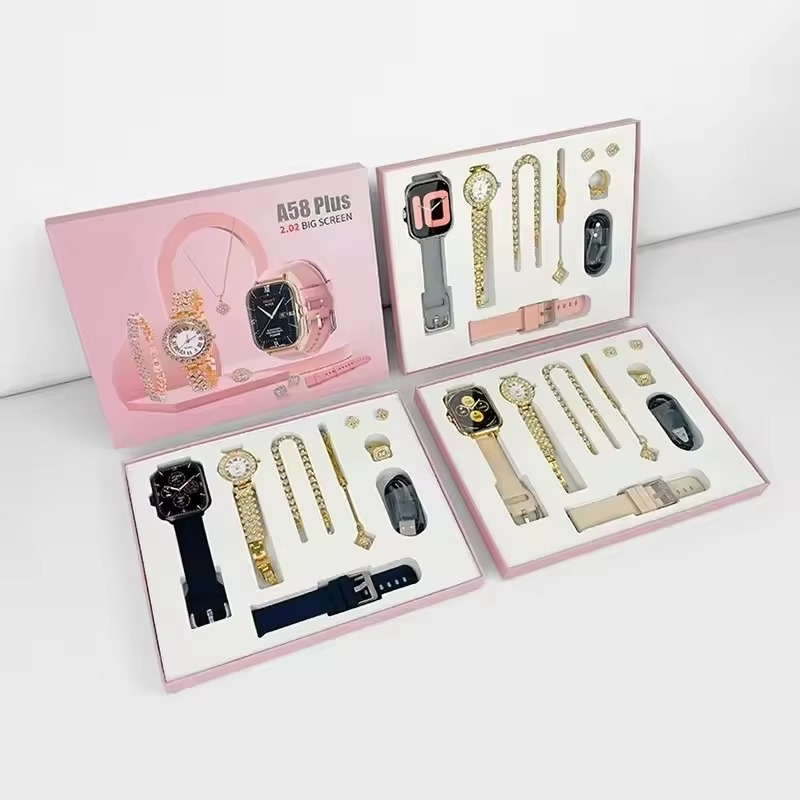 A58 Plus 6 in 1 - Smartwatch For Women | Best Quality Smart Watch For Girls | Perfect For Gift - Image 4