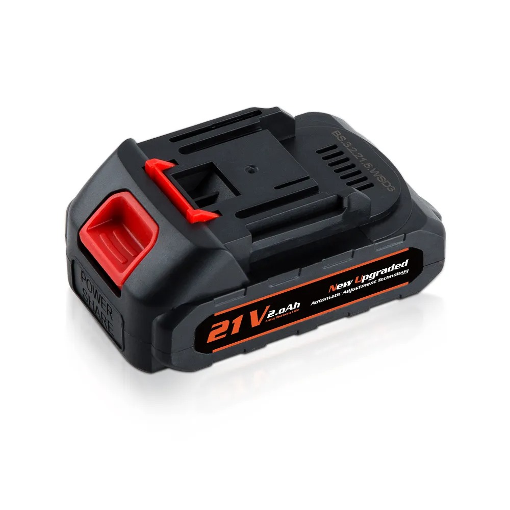 Universal 21V Lithium-Ion Battery Pack for Cordless Power Tools | Rechargeable High-Capacity Battery - Image 2