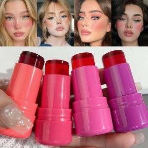 Jelly Tint Set of 4 – Long Lasting Lip & Cheek Tint Collection